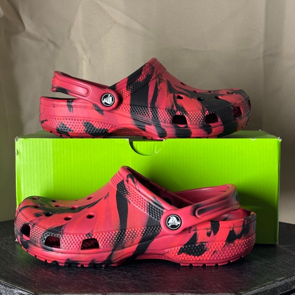 Crocs- Classic Marbled clog K